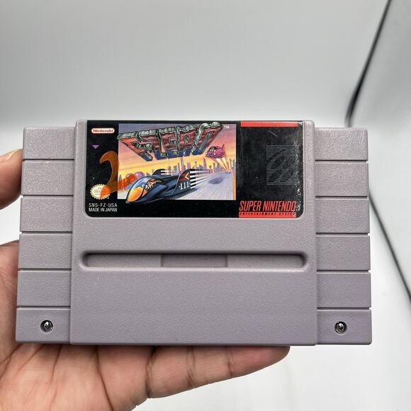 F-Zero (Super Nintendo SNES, 1991) Cartridge Only TESTED - Picture 1 of 4